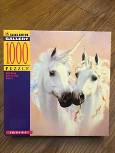 Sealed Golden Gallery Unicorn Magic 1000 Piece Vintage Puzzle 5650-D - Picture 1 of 5