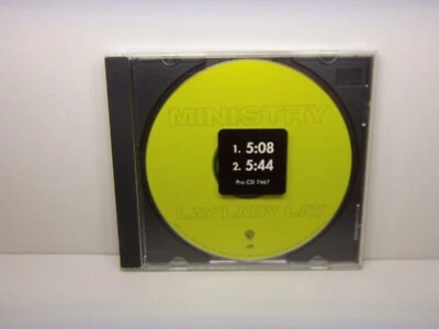 PROMO  CD SINGLE - MINISTRY  "LAY LADY LAY"  1996 WARNER BROS RECORDS Foto 1 de 3