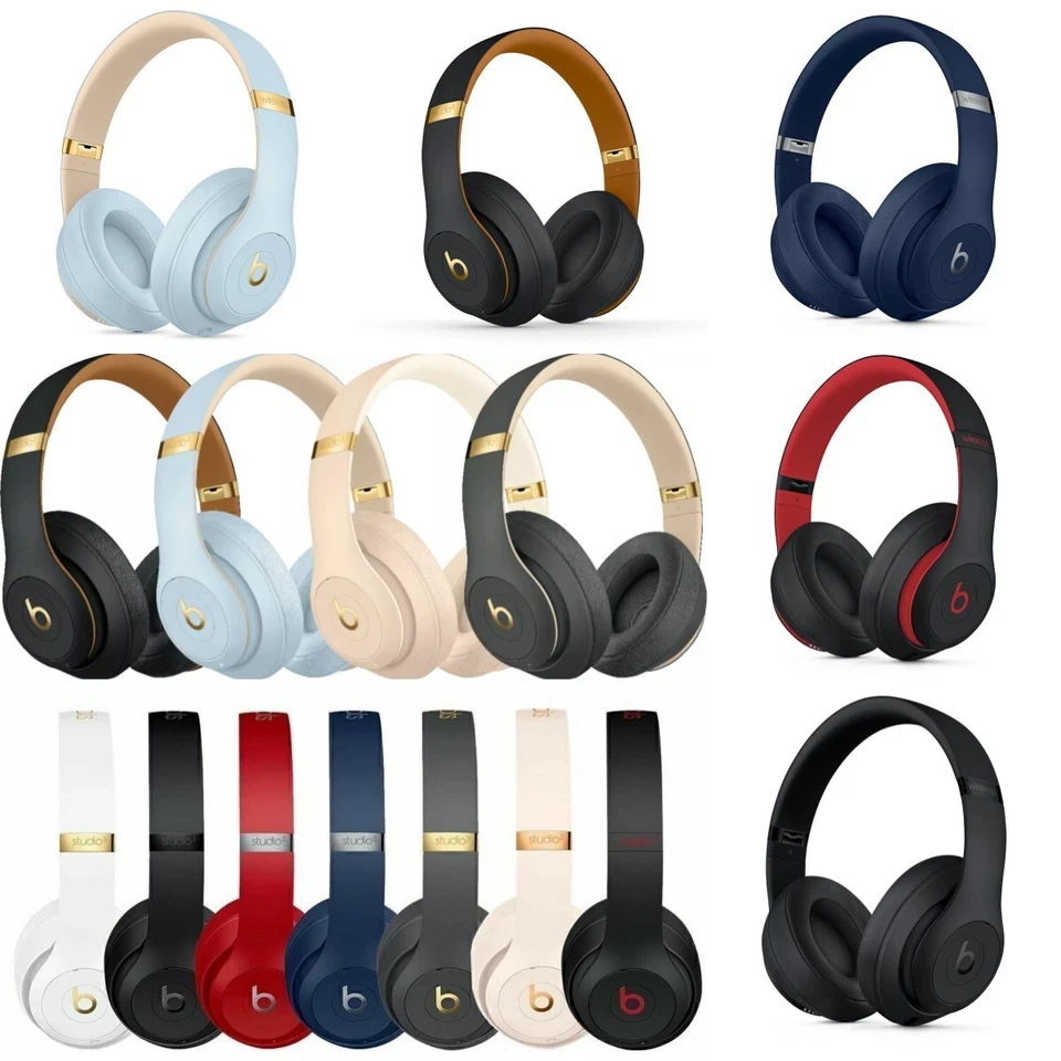 Beats by Dr. Dre Studio 3 Wireless Over-Ear Noise Cancelling Headband Headphones