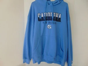 CHAMPION North Carolina Tar Heels Sweatshirt Hoodie.Men's 2XL - Picture 1 of 4