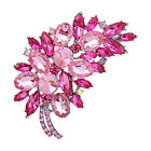 Pins Stylish Trendy Women Fashion Clothes Clip Brooch Pin Feather Flower Shape