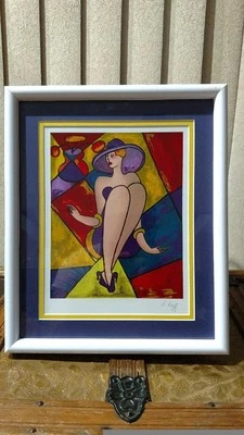  SERIGRAFÍA ENMARCADA FIRMADA "Debbie" por LINDA LE KINFF Foto 1 de 4