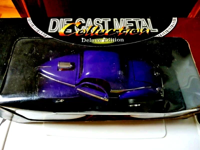 1/18 SCALE 1941 WILLY'S PURPLE DIE CAST METAL COUPE BY YAT-MING IN BOX - Image 1 of 4