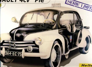 Heller Renault 2cv 2 CV PIE Polizei Police Elster Modell-Bausatz 1:24 NEU kit - Picture 1 of 1