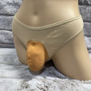 28-44 L Orange Thong XDress Fem Boy Trans Women Men Sexy Pouch Panties Sissy - Foto 1 di 4