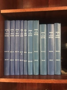 JCM The JOURNAL of CHINESE MEDICINE Set Bound Volumes TCM 1982-2010 Acupuncture - Picture 1 of 10