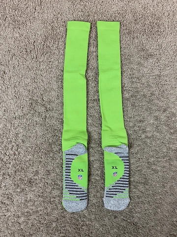 NEW Nike Grip Seattle Seahawks NFL Football Team Issued Game Socks Size XL Cover