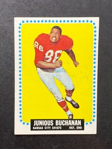 1964 Topps - Buck Buchanan #92 Junious auf Karte (RC) Sehr guter Zustand/Ex - Bild 1 von 2