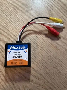 Muxlab 500039 Stereo Hi-Fi / Video Balun - Picture 1 of 4