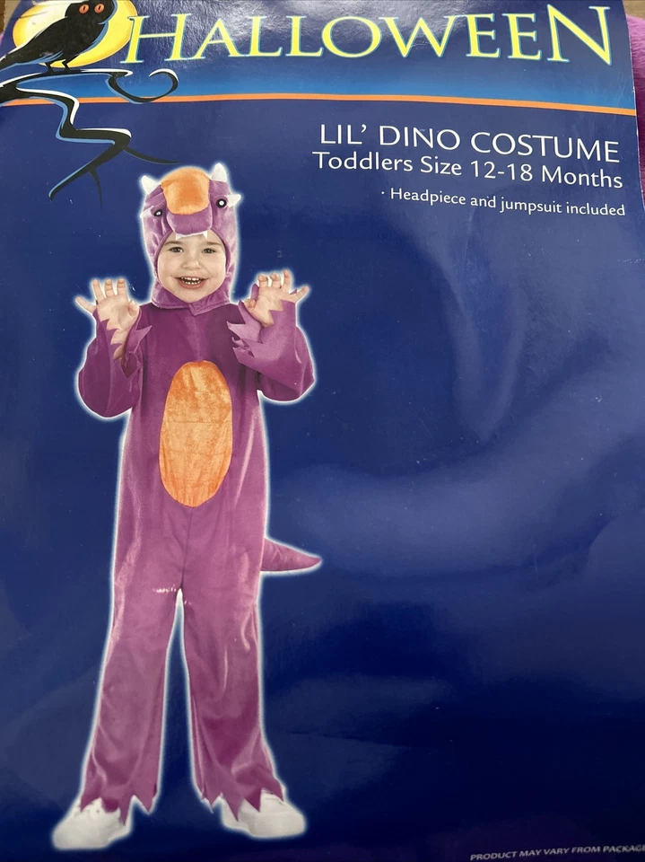 Nuevo Disfraz LiL Dino para niños pequeños 🦖 perfecto para Halloween Foto 1 de 1