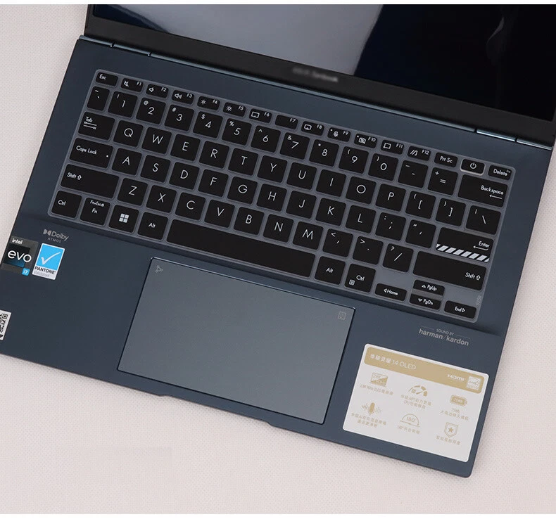 2 Keyboard Cover Protector Fit ASUS Zenbook 14 OLED UX3402 - Image 1 of 4