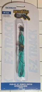 Bachmann Trains Plug-In Green Remote Switch Extension Wire # 44598 - Picture 1 of 1