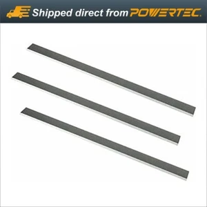 POWERTEC 15 inch x 1 inch x 1/8 inch HSS Planer Knives - Set of 3 (128051) - Picture 1 of 6