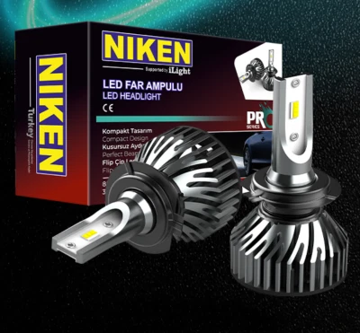 HB4 9006 Xenon 6500k Hid 8000L Super White Effect Headlight Lamps Bulbs 12V 2pcs - Image 1 of 4