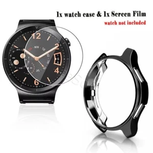 Łatwy w instalacji etui na zegarek + ochraniacz ekranu do Samsung Galaxy Watch 42mm USA - Zdjęcie 1 z 1