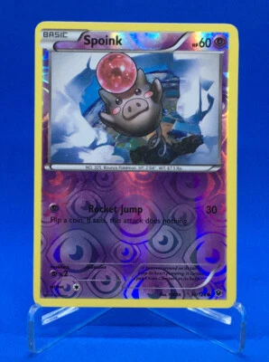 Spoink HoloReverse XY Fates Collide Pokémon Card In Never Played Condition! - Image 1 of 2