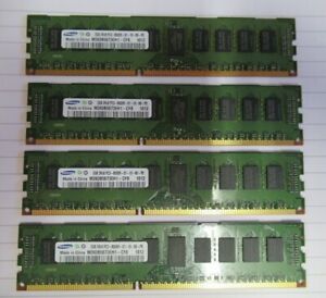 Samsung M393B5673EH1-CF8 8GB (4x2GB) PC3-8500 DDR3 ECC CL7 240P Memory