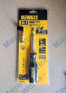 DEWALT MAX FIT Destornillador Multi-bit 6 en 1 Portátil Negro DWHT66569 - Imagen 1 de 2