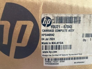 NEW HP Y0U21-67043 CARRIAGE ASSY LATEX 700 W 800 W 700W 800W (INC VAT) - Picture 1 of 4