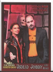 Horror Host Graveyard Promo? Card: Undead Johnny World of The Weird Monster Show - Picture 1 of 2