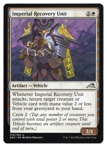Magic The Gathering Imperial Recovery Unit | #18 Kamigawa: Neon Dynasty | Inglés - Imagen 1 de 2