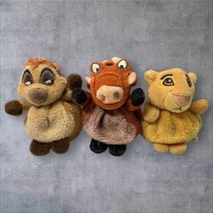 Disney's STORE EXCLUSIVE The Lion King Plush/Beanbag Timon,SIMBA+Pumba BUDDIES - Picture 1 of 12