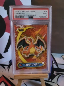 ๐ฅ2004 topps Pokemon charizard advanced challenge PSA 9๐ฅ - Picture 1 of 2