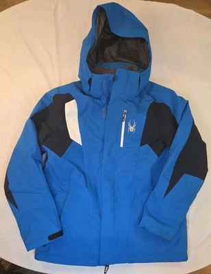 Spyder Snowboard/Ski Jacket LARGE  Blue 10K Spylon Thinsulate - Image 1 of 4