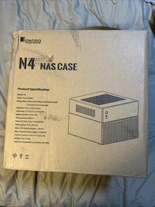 *JONSBO N4 NAS Case Chassis PC Case M-ATX Motherboard/white Case - Photo 1 sur 2