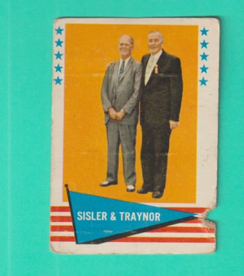 1961 FLEER # 89 SISLER & PIE TRAYNOR - Image 1 of 2