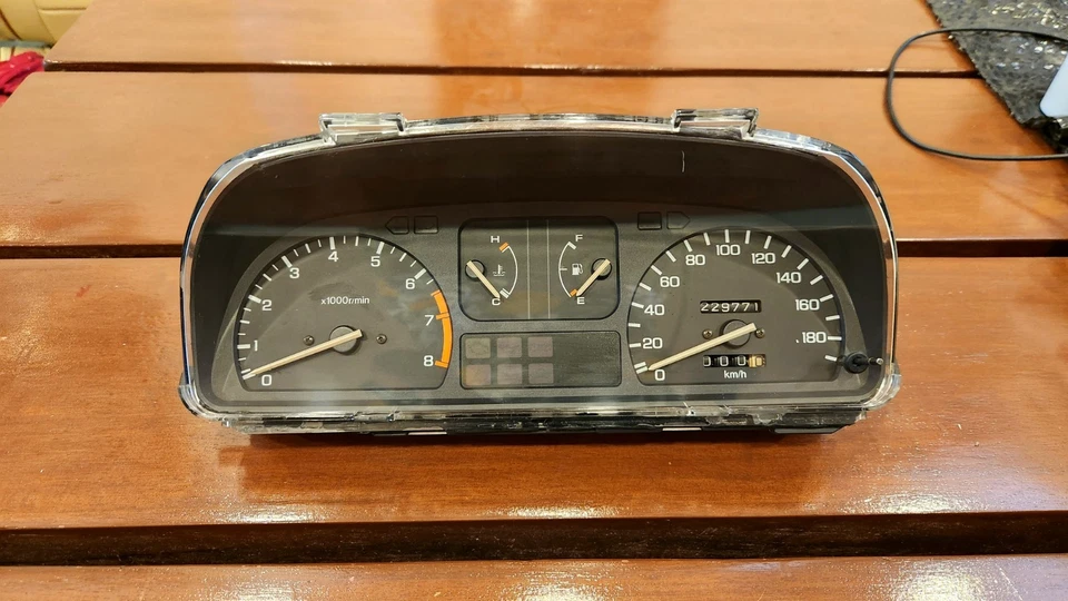 1990-1991 Honda Civic хэтчбек JDM приборной панели тахометр спидометр EF - Изображение 1 из 4