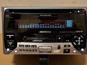 Kenwood DPX-99 2DIN Car Audio CD Cassette Player CD MD Functionality Verified - Picture 1 of 15