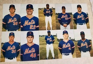 1986 World Champion New York Mets - 10 Karten Set. Mitchell, Dykstra, Knight usw. - Bild 1 von 5