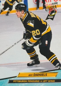 1992-93 Ultra #377 JEFF DANIELS - Pittsburgh Penguins - Bild 1 von 1
