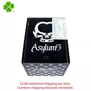 Caja de cigarros de madera vacía Asylum 13 50 x 5 5 5,5" x 4,25" - Imagen 1 de 12