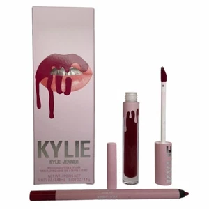 Juego de lápiz labial líquido mate Kylie Jenner 3 ml y delineador de labios 1,1 g #403 Bite Me - Imagen 1 de 3