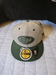 NY Jets New Era Mütze 7 3/8 NEU, REFLEKTIERENDES EMBLEM - Bild 1 von 3