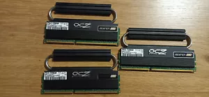 OCZ Reaper HPC 6 GB (3x2 GB) DDR3 1600 PC3-12800 OCZ3RPR1600C8LV6GK - Foto 1 di 3