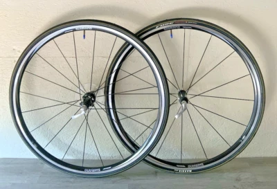 SHIMANO 550 WHEELSET 700C 16-20 SPOKE SHIMANO 8, 9, 10 SPEED 21 MM WIDTH - Image 1 of 4