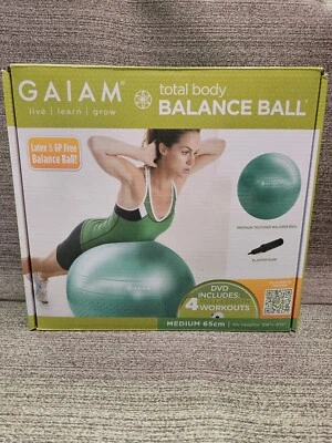Bola y bomba de equilibrio corporal total Gaiam Foto 1 de 3