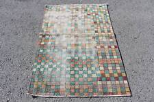 Colorful Rug, Vintage Rug, Turkish Rug, Oriental Rugs, 3.3x5 ft Accent Rugs