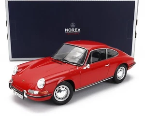 Norev 1/18 Porsche 901 911 L 1968 cupé polo rojo 187200 - Imagen 1 de 6