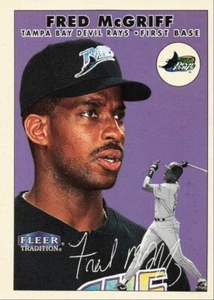 2000 Fleer Tradition Fred McGriff Tampa Bay Devil Rays #269 - Picture 1 of 2