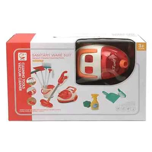 Aspirapolvere Giocattolo Bambini Realistico Luci e Suoni Finto Gioco Set per Bambini - Foto 1 di 5
