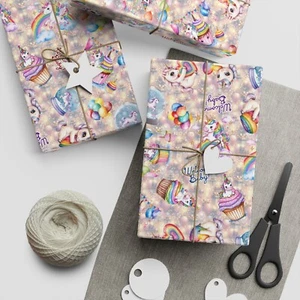 30" x 84" Gift Wrapping Paper, Gift Wrap - BABY SHOWERS & Child Birthdays - Picture 1 of 25