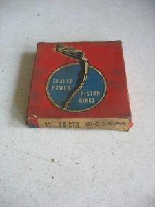 New Sealed Power Piston Rings 12-3.8 STD. GI-60 Hi-Wall - Bild 1 von 2