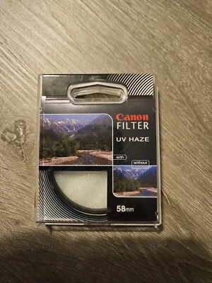 New Sealed Canon UV HAZE Filter 58mm  - Image 1 of 4