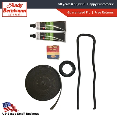 For 1946-1948 Chrysler Windsor New Yorker Club Coupe Master Weatherstrip Kit - Image 1 of 4