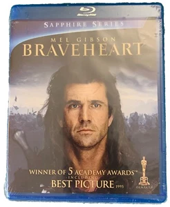 Braveheart Sapphire Series Promo Blu Ray DVD - NEW SEALED - Mel Gibson - Picture 1 of 2