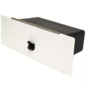 Godfrey Pontoon Boat Glove Box 258266 | 11 3/4 x 4 3/8 Inch Polar White - Picture 1 of 5